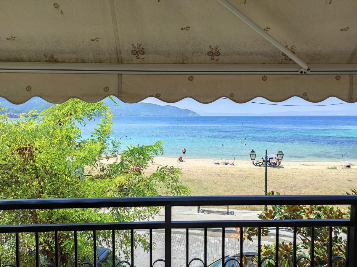 The Blue Quartz Limenas Thassos Apartment Bagian luar foto